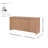 Marchella 67" W Sideboard With Adjustable Shelves And 4 Doors
