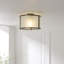 Anesty Frosted Glass Flush Mount