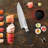 Cuisine::pro® Damashiro EMPEROR®  Mokuzai Knife Block 7 Piece