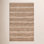 Beamond Brown Ivory Hand-Woven Striped Jute Rug
