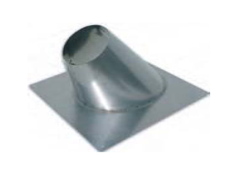 Toit inclinable pour ventilation simple murale, 5"