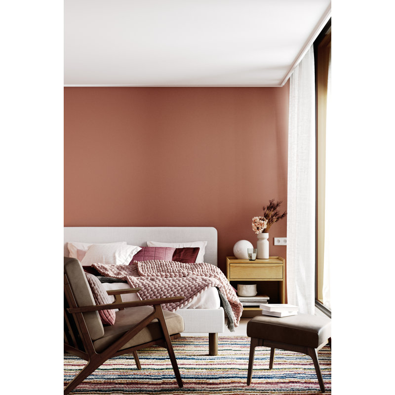 CUE LOUNGE SET WHITE DARK WALNUT, Mélange de polyester gris