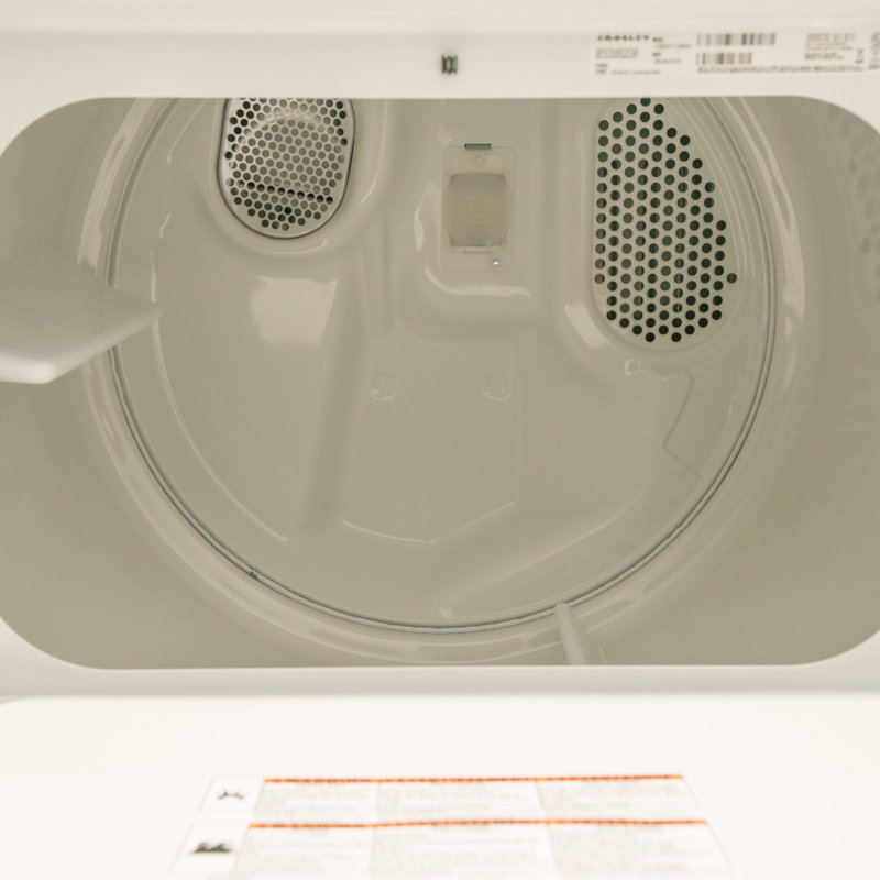 7 Cu. Ft. Vented Front Load Gas Dryer In White, Natural Gas