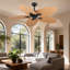 Ventilateur de plafond Palm Island