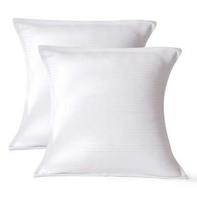 Jersey Cotton Jersey Striped European Pillow Shams, 26 x 26"