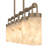 Gianna 6-Light Bronze Gold Island Light
