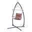 Support de chaise suspendue en X