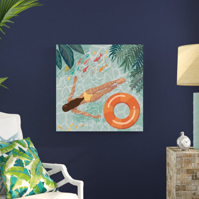 «Beach Babes IV» par Janelle Penner - reproduction imprimée