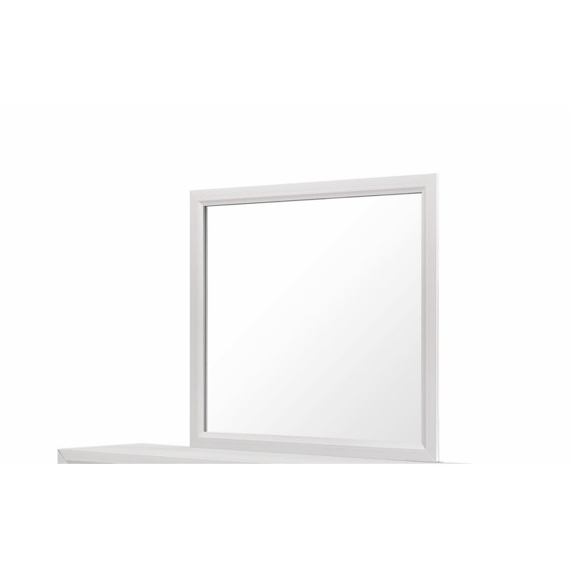 Miroir d'intérieur, miroir de forme rectangulaire, miroir contemporain pour la maison