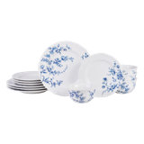 222 Fifth Bellamy Porcelain Dinnerware Set - Service For 4, Plate & Bowl Set