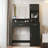 Vanity Desk With Mirror And LED Light Strip,Dressing Table With Large Drawer, 3 Level Storage Dresser & 3 Lighting Modes Adjustable Brightness, Suitable For Bedroom(Black)-1986977034
