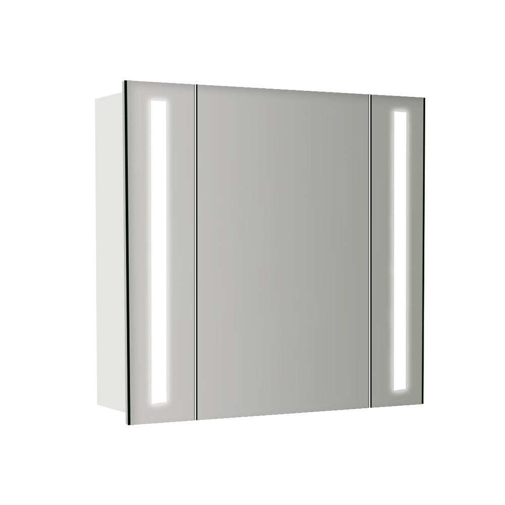 60 cm x 64 cm Spiegelschrank Adorian mit LED-Beleuchtung