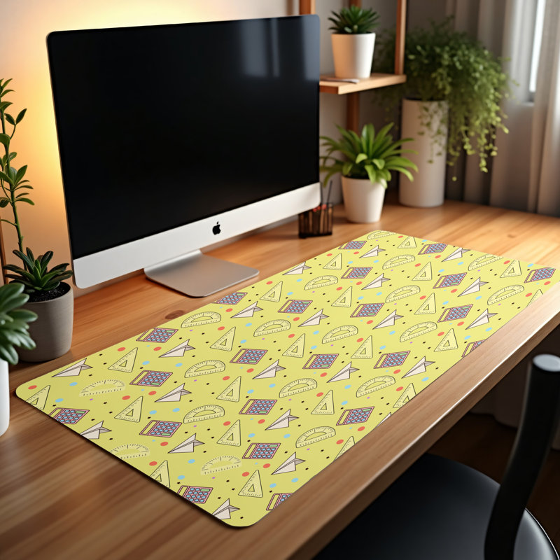 Polyester Desk Pad, 23.6x13.8