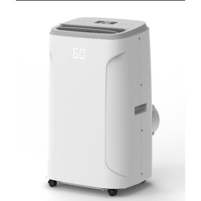 Climatiseur mobile KY-10A-12K Climatiseur mobile en ABS (norme américaine) à refroidissement simple de 12 000 BTU blanc et gris