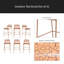 Tabouret de bar extérieur (ensemble de 6)-2022710262