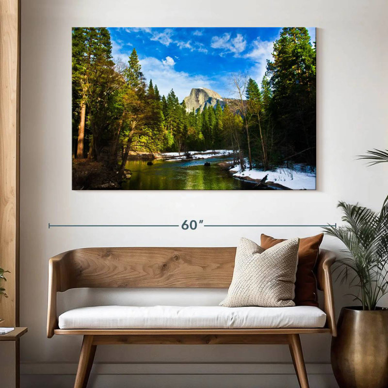 Alvord Glimpse Of Half Dome, 34" H x 51" W