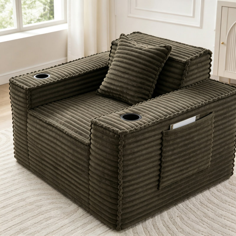 Fauteuil 1Spress, Brun