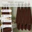 Ensemble de serviettes 6 pièces Willow - 100% coton peigné, 630 g / m² de qualité supérieure, chocolat, ultra doux et très absorbant (6 serviettes de bain)-1833370054-1833370072