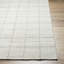 Lavande Geometric Wool Area Rug in Ivory/Gray-2083104222