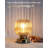 Elegant Golden Glass Bedside Lamp