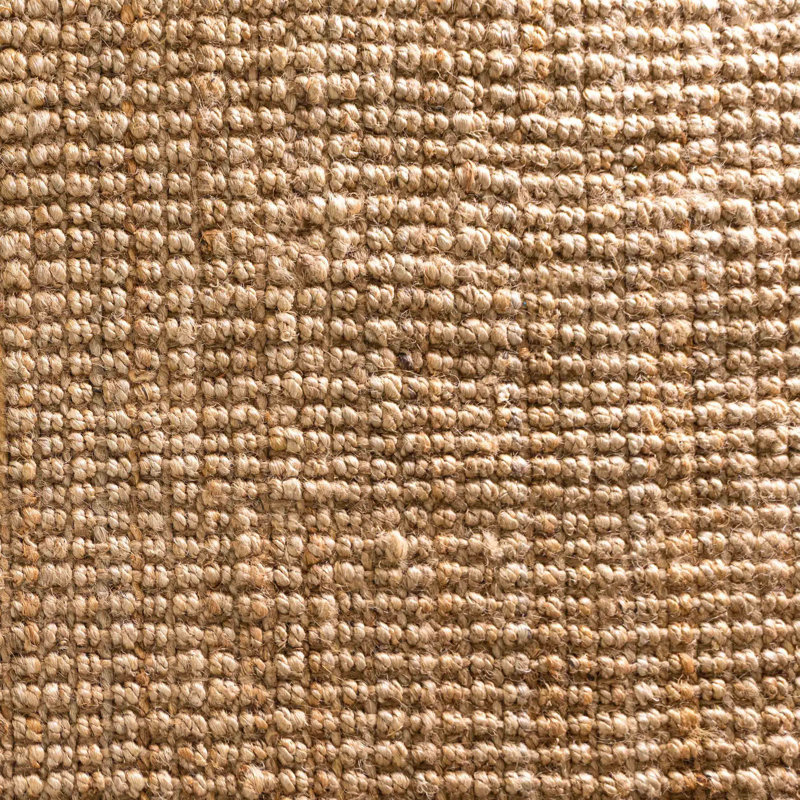 Caro Sisal Handwoven Brown Indoor Rug, Rectangle 120 cm x 170 cm