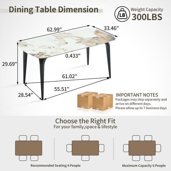 Dimensions du produit