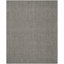 Tapis gris en jute / sisal tissé à plat à la main Alda-1453849555