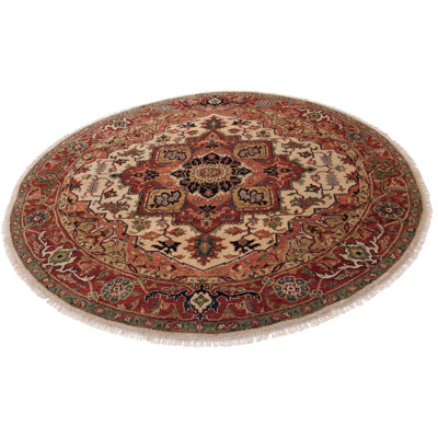 Kathrynne Oriental Area Rug in Beige