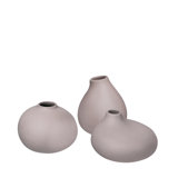 Nona Porcelain Table Vase 3 Piece Set