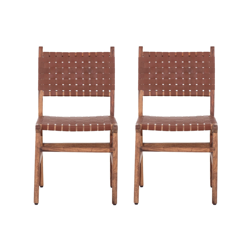 Ensemble de 2 chaises en bois