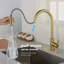Robinet de cuisine tactile avec douchette extractible-118388142