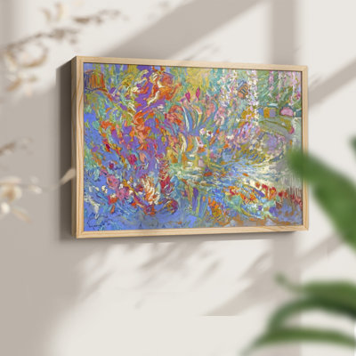 Hiding in Shadows -Framed Print - Restickable
