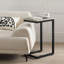 Petite table d'appoint en forme de C Natural Couch-93594761