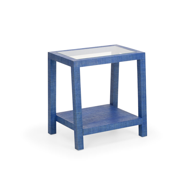 Table de bout en verre Gaston