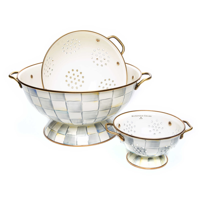 Sterling Check® Colander, 6.75" H x 16.5" W x 13" D