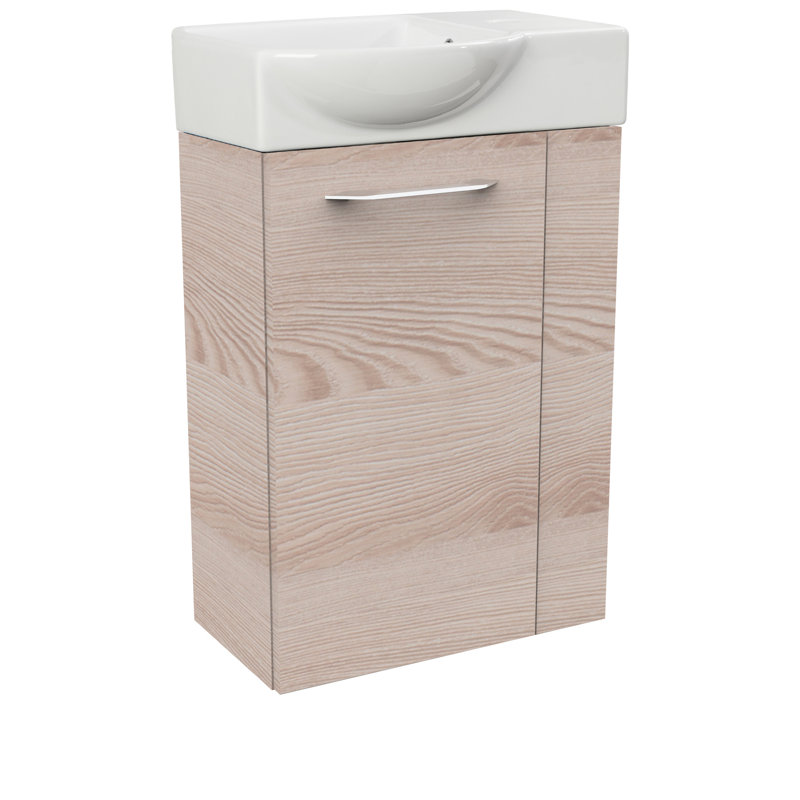 Bathroom Furniture Suite, Light Wood