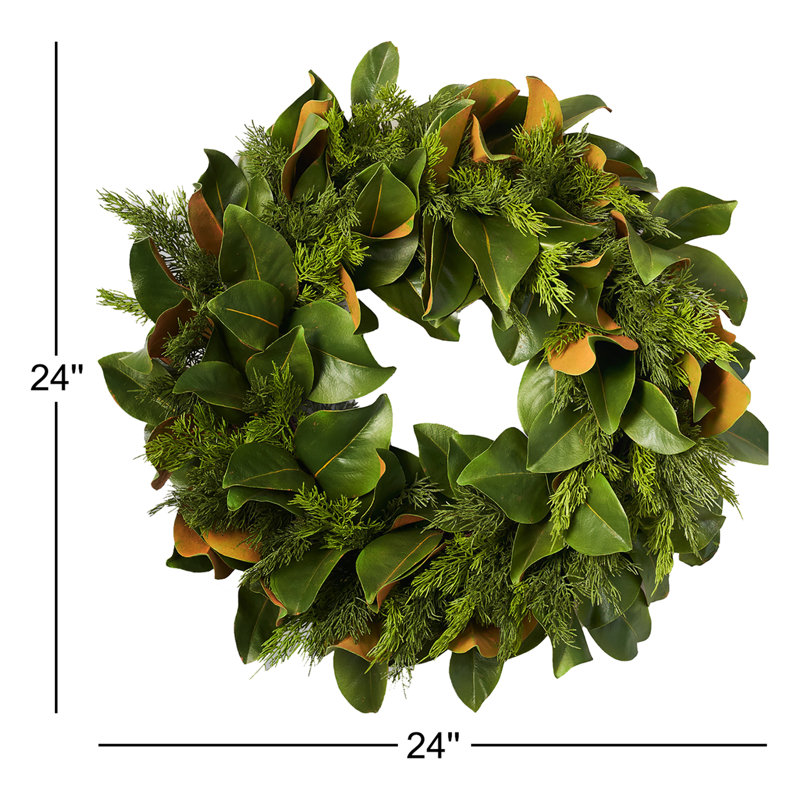 24" Polyethylene (PE) Wreath, 24"