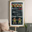 «Chalkboard Ginger Bread» - Reproduction d'art textuel sur papier encadré-1442536904-1442536905