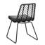 Chaise avec 2 coussins gris pour le divertissement extérieur - transitionnel, assemblage de jardin et utilisation de style transitionnel, eau, requis