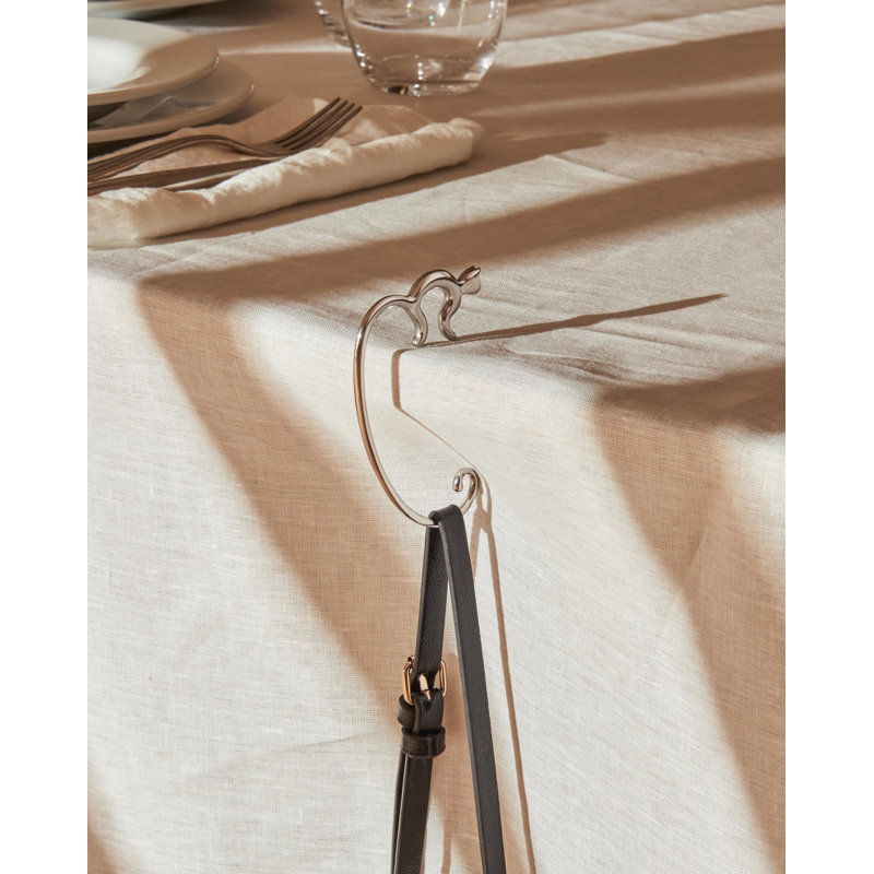 Minou Purse Hook, Mirror Polished Stainless Steel