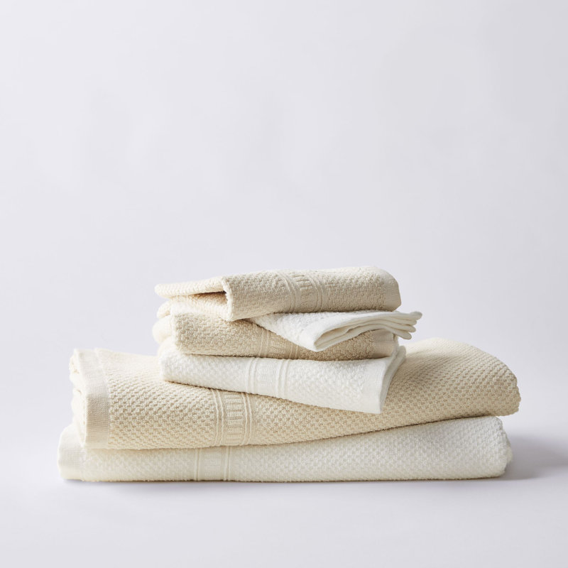 Ensemble de serviettes 3 pièces Anact, Naturel