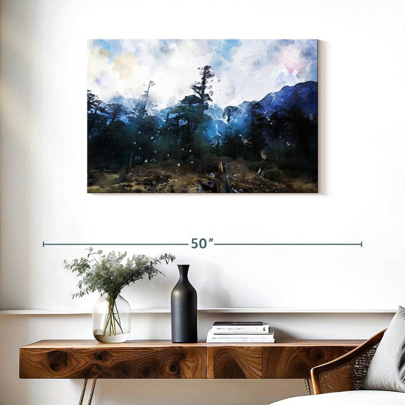 Avery Forest Abstract, H 24 po x l 36 po