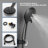12 Inch Ceiling-Mounted Shower System With Handheld Shower Single Handle Shower Faucet Set Modern Brass High Pressure Shower Trim Kit With Rough-In Valve-116242728