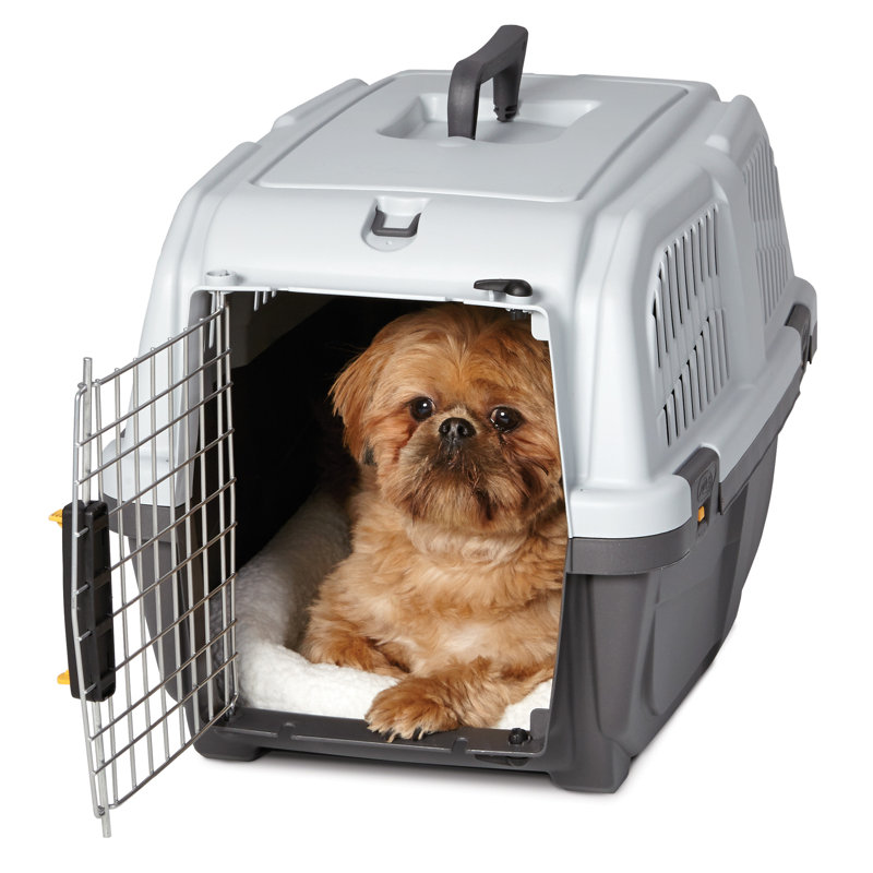 X-Large White Fleece Pet Bed for Carriers