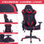 Inbox Zero Faux Leather Swiveling PC & Racing Game Chair-2038549913