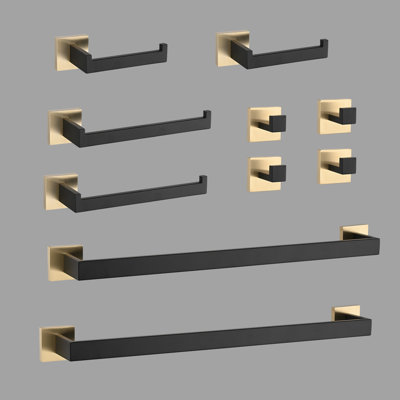 10 - Piece Bathroom Hardware Set