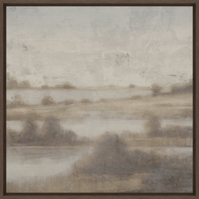 Tarn I By Kate Marker Square Print Set On Canvas