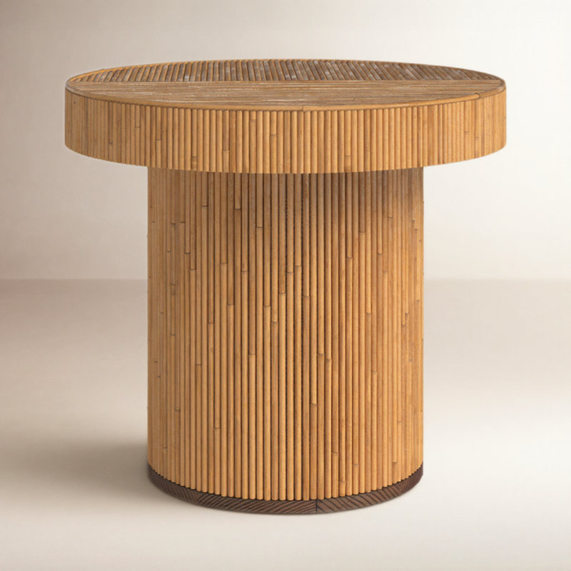 Table basse en rotin Maura