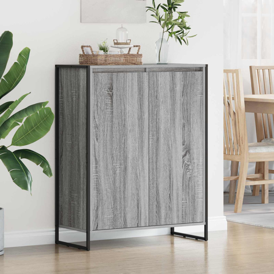 Shoe Cabinet With Storage With Door Engineered Wood Home Furniture Hall