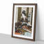 A Lady by Yashima Gakutei - Framed Print-55453497-55453498